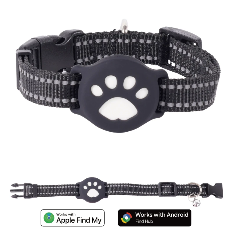 Waterproof Bluetooth 5.0 Positioning Sound-Based Search Pet Locator Collar for Cats Dogs Anti-Lost Tracker