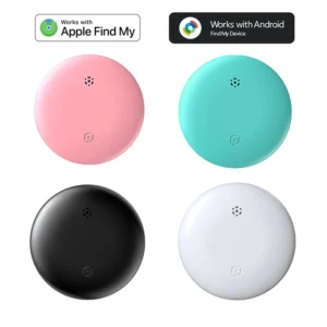 Waterproof IP67 GPS Pet Tracker Compatible Find My App Global Real Time Location Dog Cat Collar Smart Mini Tag
