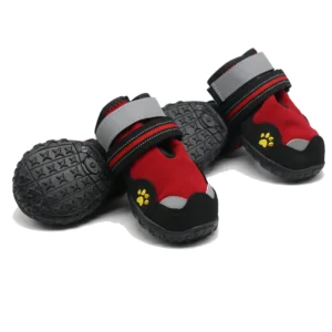 Waterproof Luminous Eco Friendly Durable Solid Cotton Dog Shoes Sport Style Outdoor Hiking Socks Mature Pets Walking Accessories