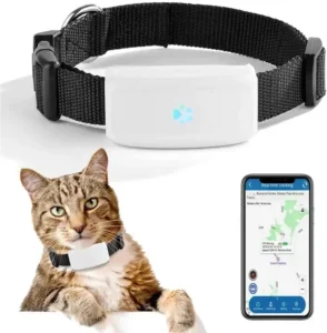 Waterproof Mini Pet GPS Tracker TK911 Anti-Lost Activity Monitor for Real-Time App Tracking for Dogs & Cats