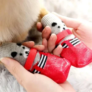 Waterproof Rain Silicone Jelly Color Pet Shoe Socks Silicone Pet Shoe Socks Dogs Cats