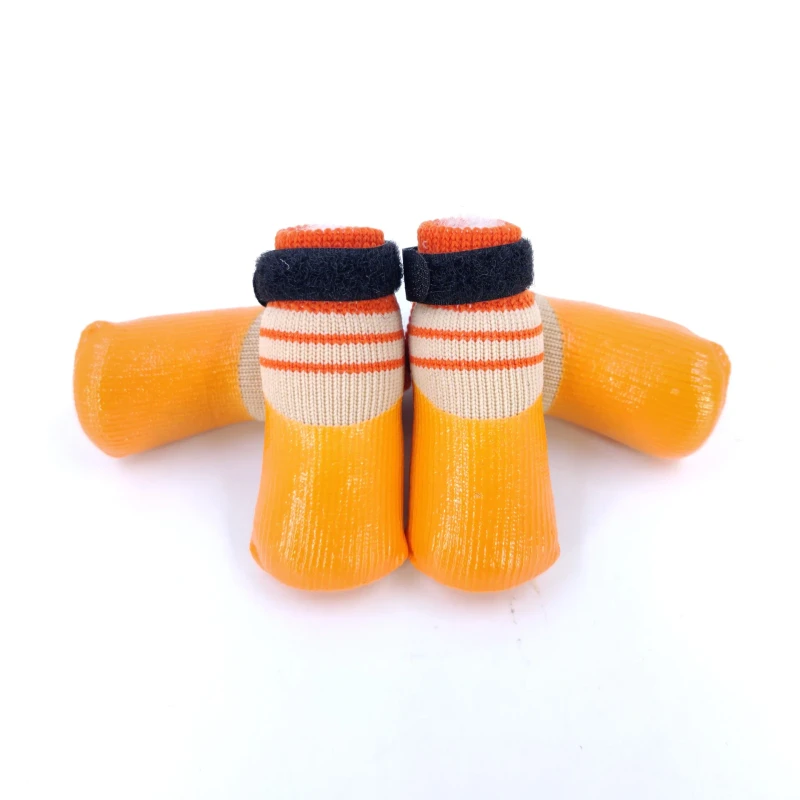 Waterproof Socks Shoes Anti Slip Wear Resistant Non Drop Pet Dog Shoes