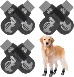 Waterproof and Anti Slip Pet Socks for Small and Medium Sized Dogs Cat and Dog Shoes for Outdoor Use