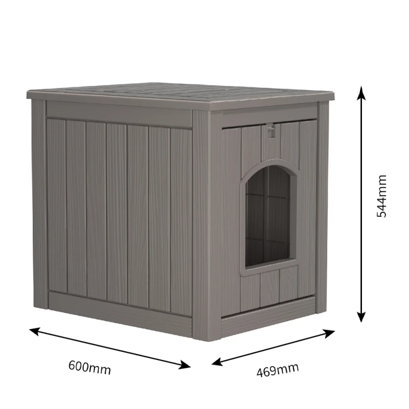 Weatherproof Furniture Cute Puppy Dog House for Small Dogs