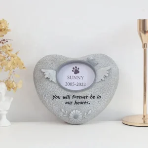 Weatherproof Personalised Souvenir Grave Marker Sculpture Base Professional Animal Supplies Kitten Puppy Dog Memorial Tombstone