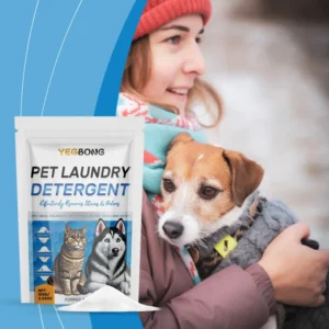 YEGBONG Premium Laundry Powder for Pet Bathing Grooming and Cleaning Supplies for Furry Friends